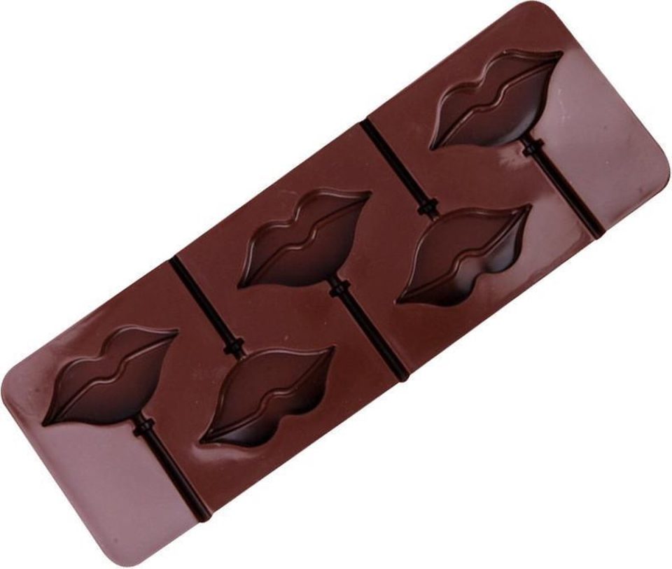 ProductGoods chocoladevorm Siliconen in lippen vorm