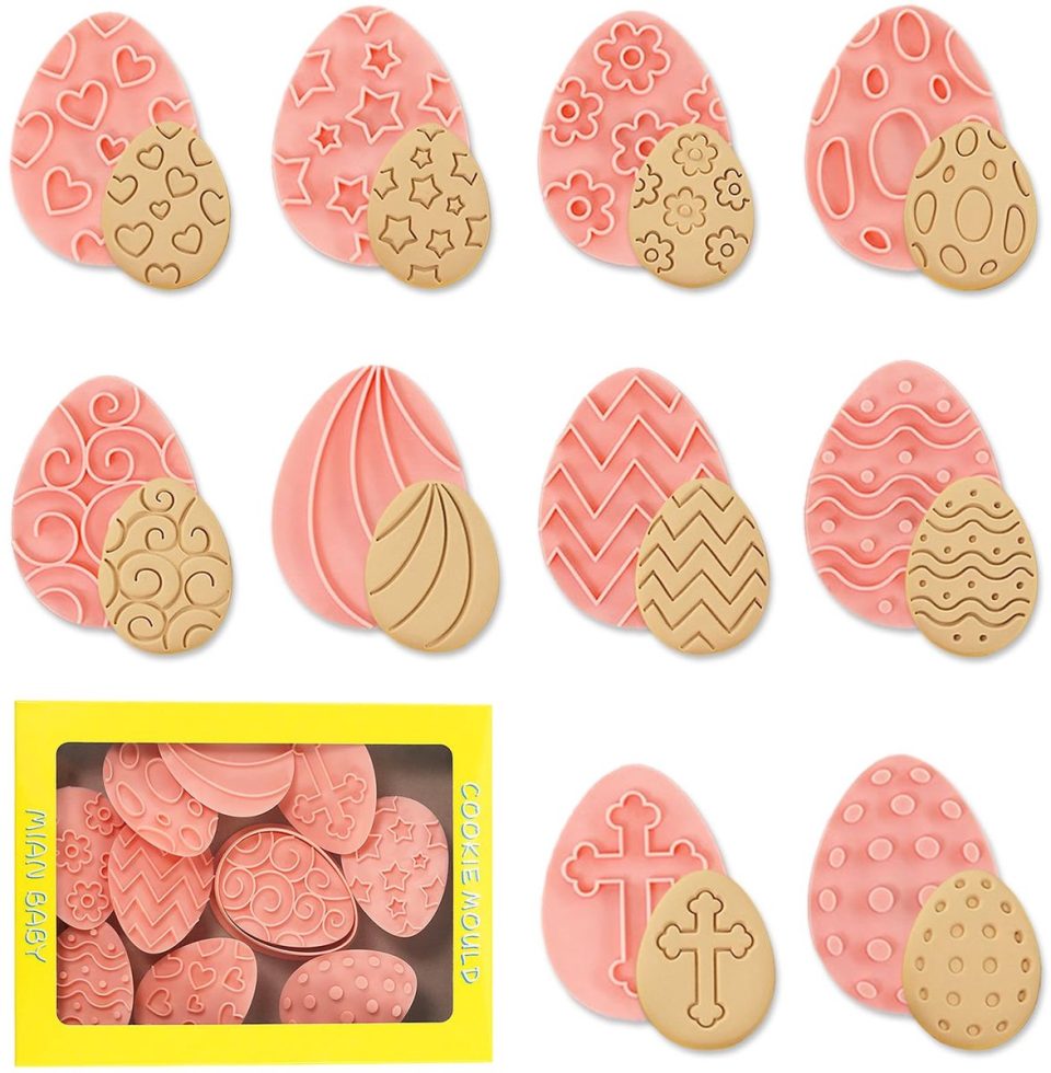 Ntgfu Paaskoekjesvormpjes Set van 8 Paaskoekjesvormpjes