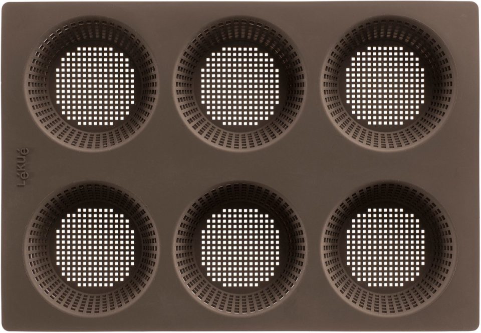 Lékué bakvorm 6 Broodjes Siliconen Brown
