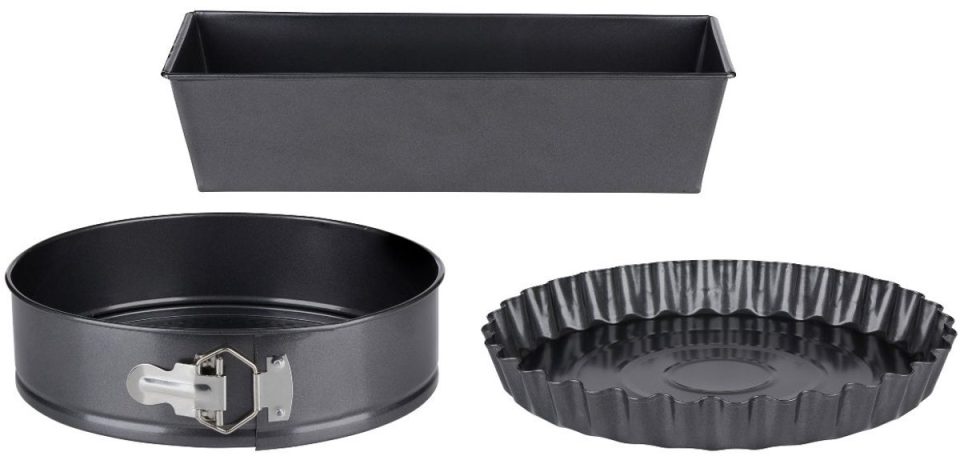 Alpina bakvorm Bakvormenset 3-delig Vierkante 31 x 11,5 x 7,5 cm
