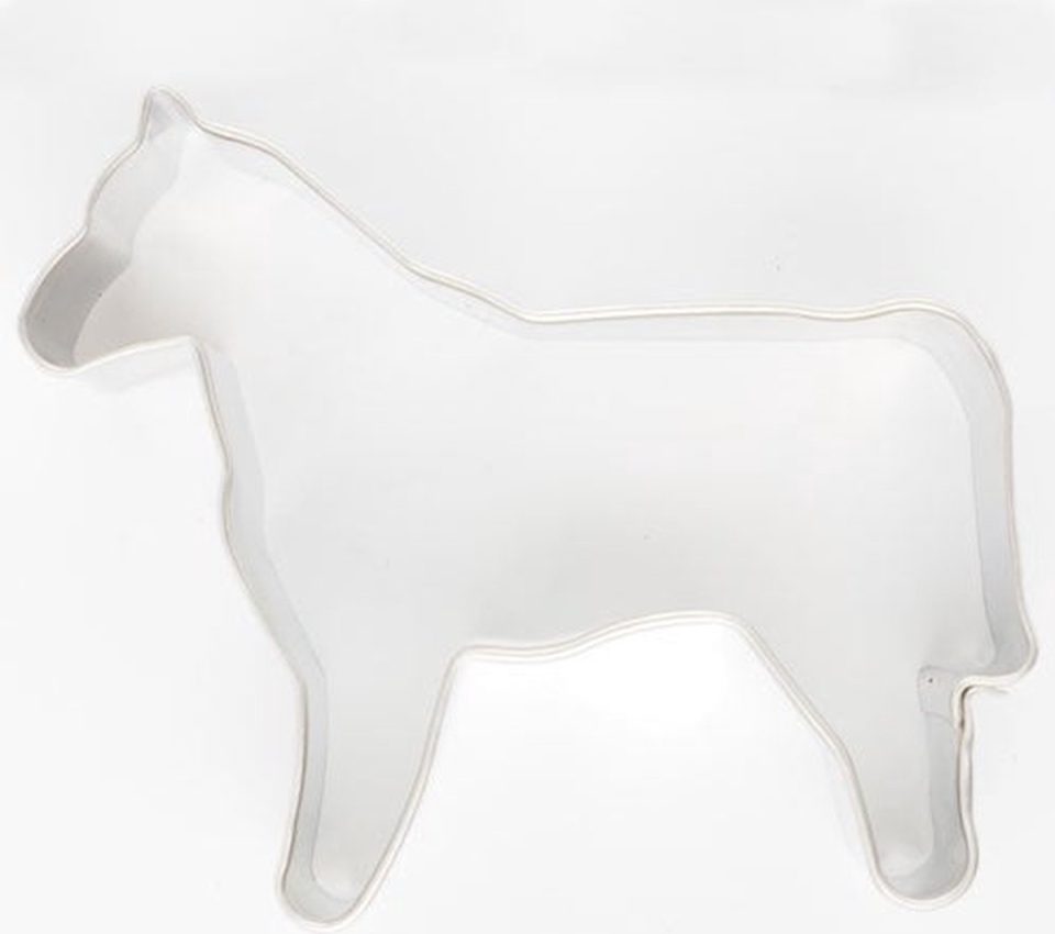 Cookie Cutters uitsteker Koekjes Paard 7,5 cm