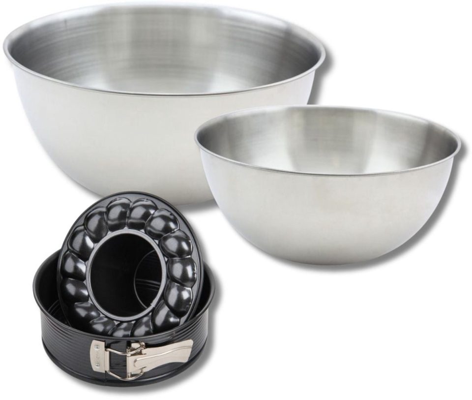 Zenker springvorm Set bestaande uit 1 en savarinvorm van 18