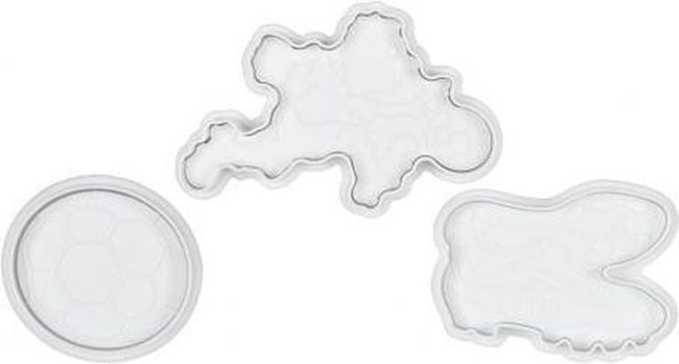 Städter Plunger cutter set van 3 voetbal
