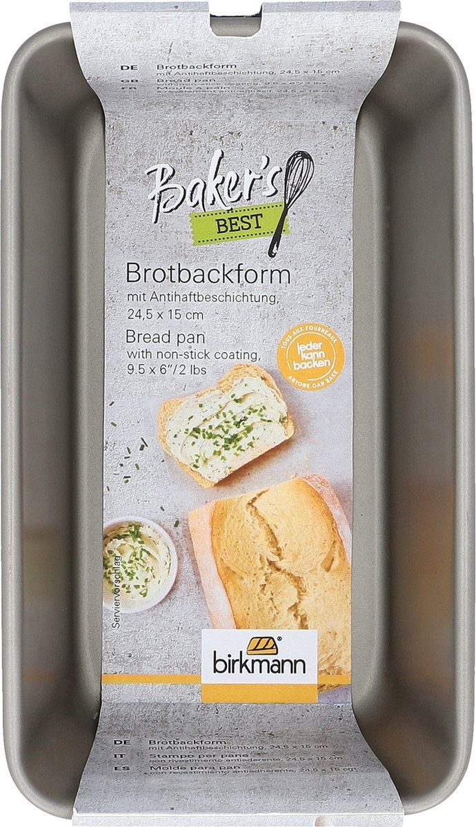 RBV Birkmann Birkmann Bakers Best Broodvorm 24,5 x 14,5 x 6,5 cm