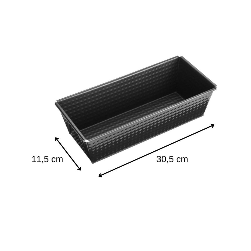 Zenker Set van 2 cakevormen Black Metallic 30,5 cm