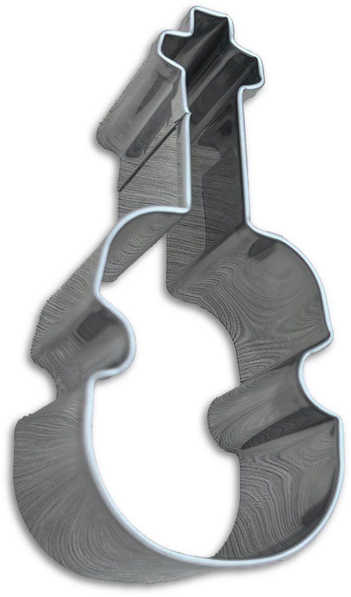Winkrs uitsteekvorm Gitaar Muziekinstrument 8 x 3,5 cm