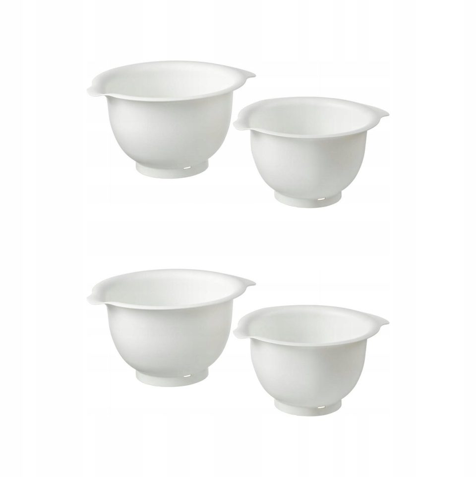 ikea vispad Mengkommenset Wit, 2,3 l 3,7 l (2 stuks)