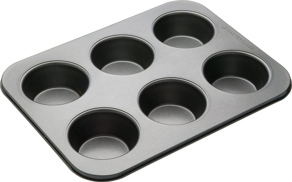 Masterclass Amerikaanse muffinpan met 2-laags Quantum II antiaanbaklaag