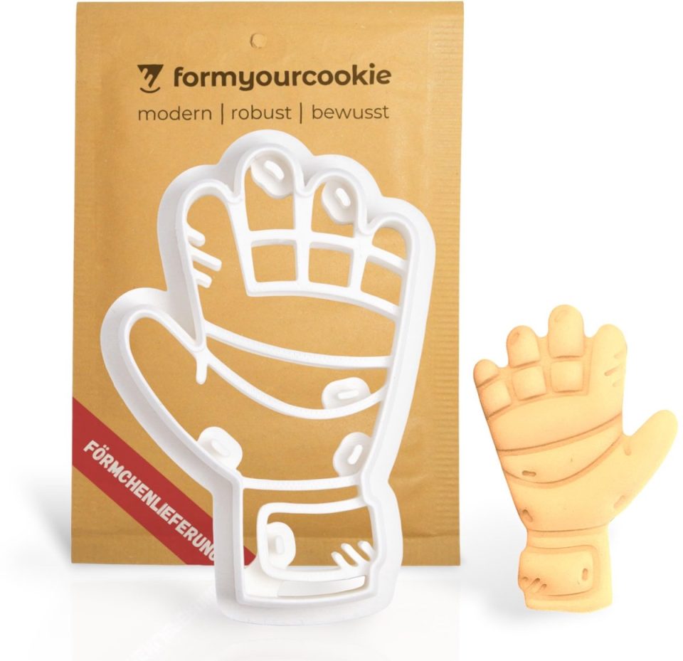 formyourcookie Handschoenkoekjesvorm voor koekjes en fondant hoogwaardige
