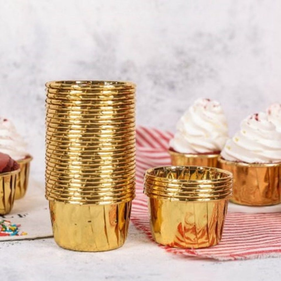 Louzir Cupcake Vormpjes -Muffin Vormpjes (50 stuks)