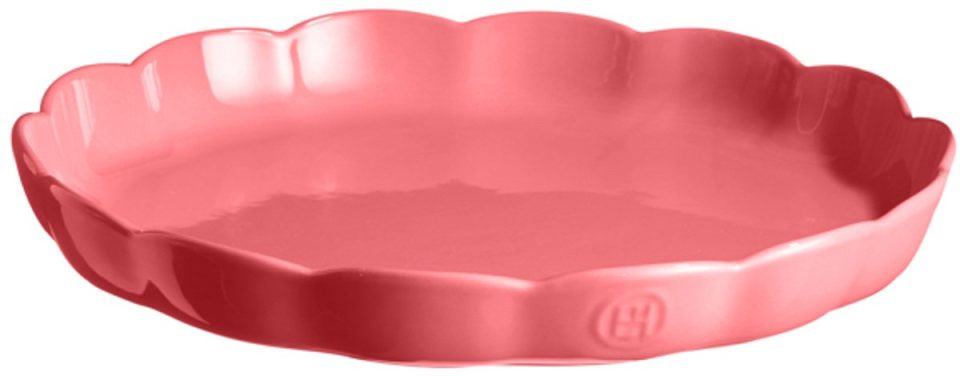 Emile Henry taartvorm Madeleine Ø310mm Rose Candy