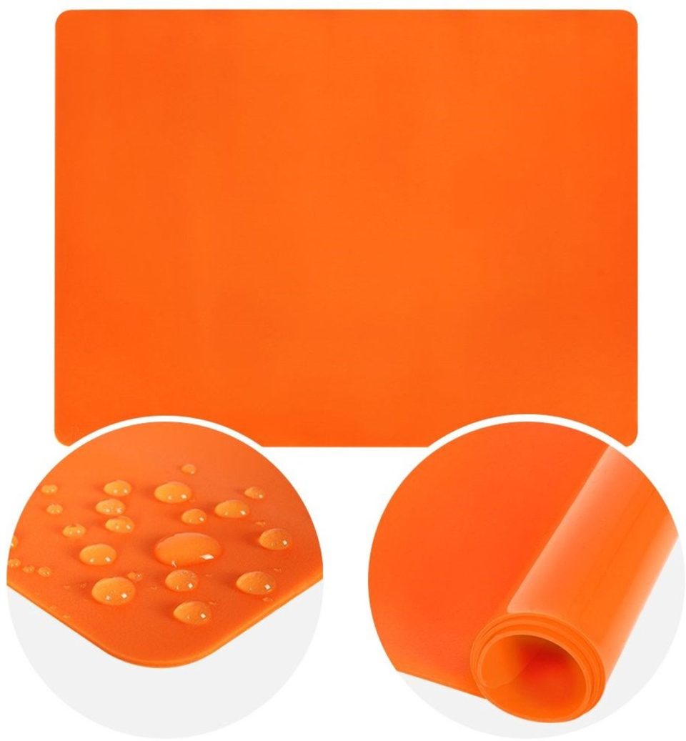 Orion sillinie Siliconen Deegmat Oranje 40 x 30 cm
