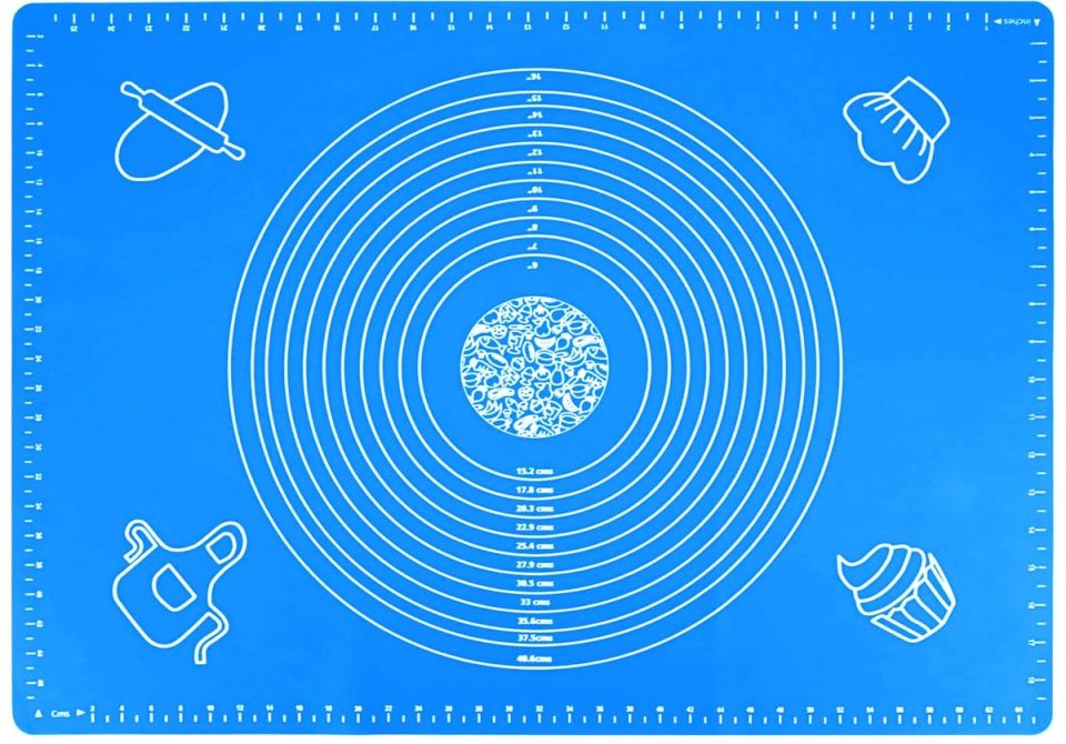 Ibenzoa bakmat Silikon en Antislip Keukenwerkblad 50 x 40 cm