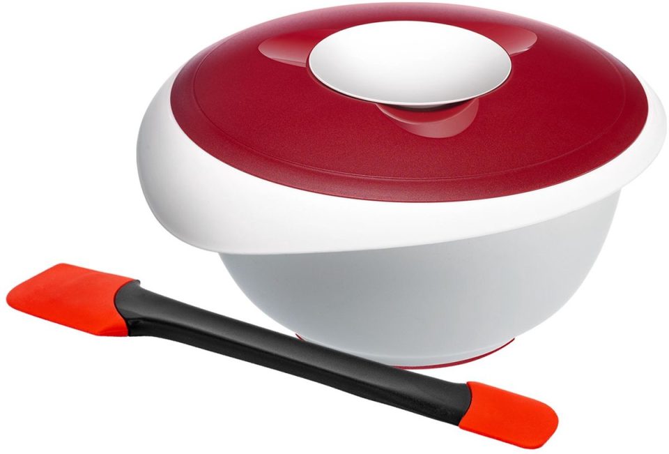 Westmark kook- en bakset wit rood zwart 3,5 l (2 stuks)
