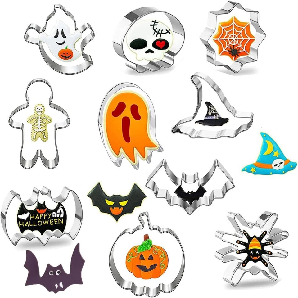 Sylbx 10-delige Halloween koekjesvormset