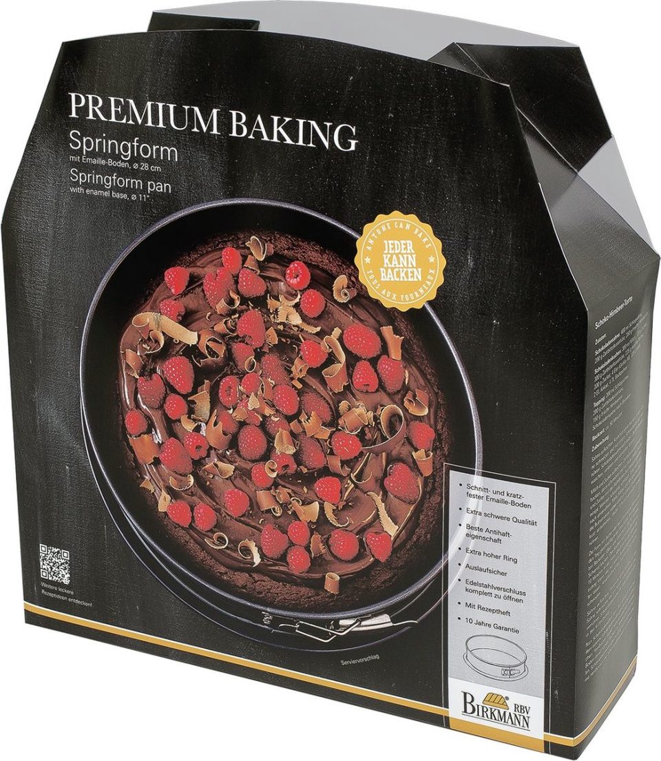 Birkmann springvorm Premium Baking Geëmailleerde bodem ø 28 cm