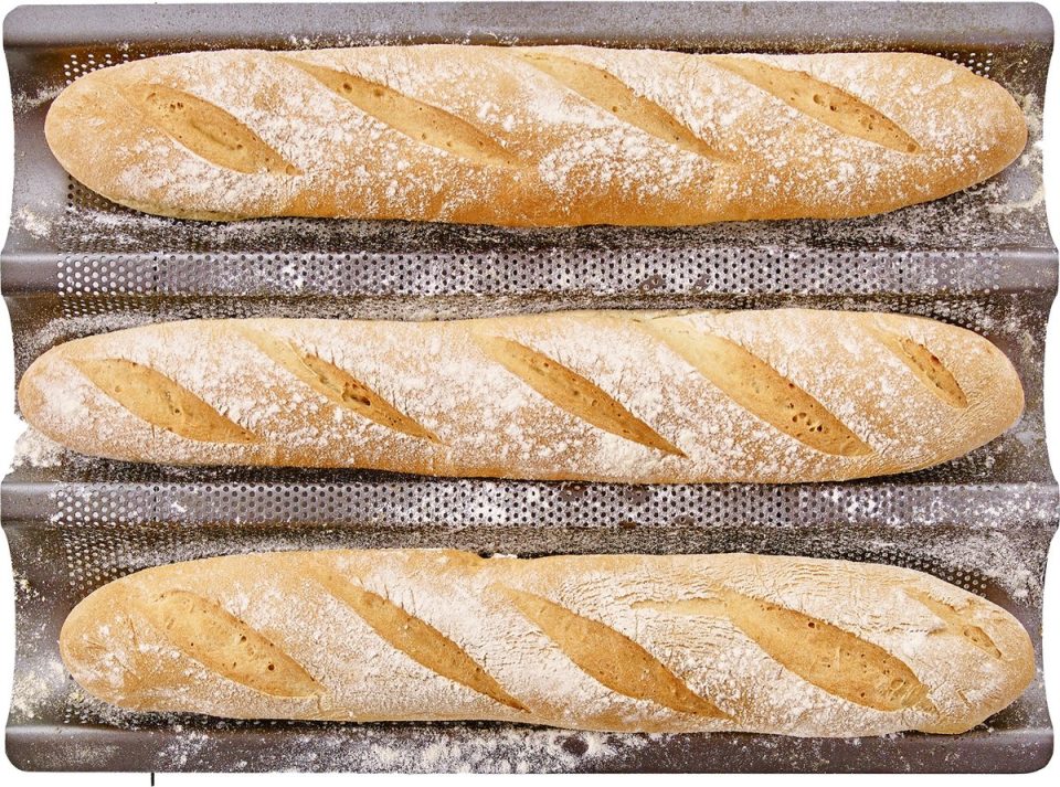 Birkmann bakplaat Easy Baking 3 Stokbroden