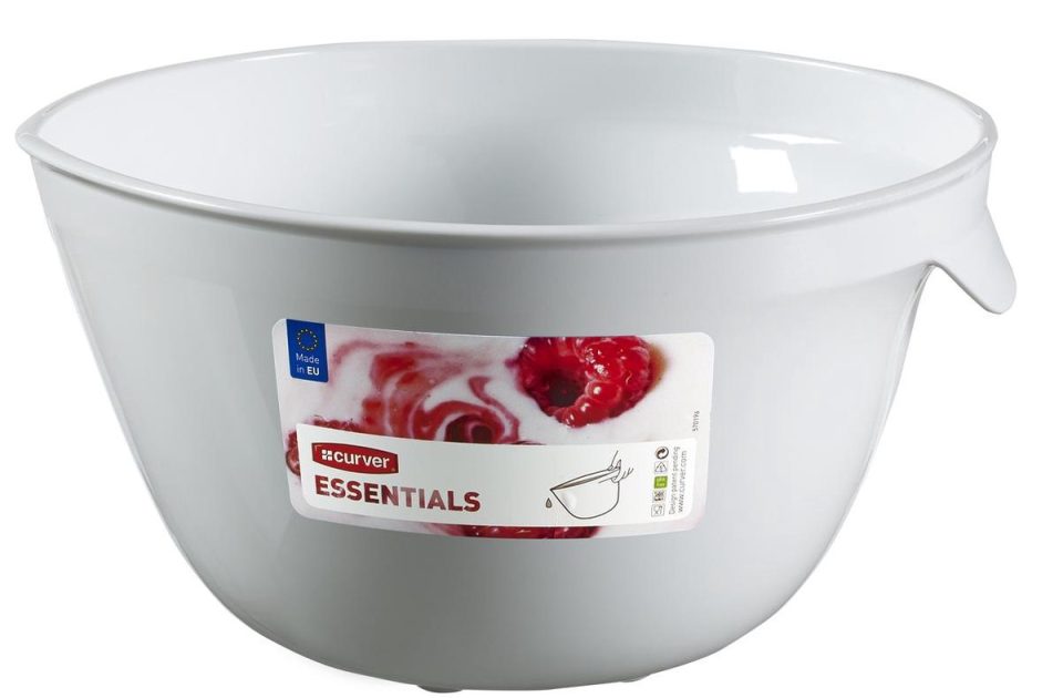 Curver beslagkom Essentials Wit 2,5 l