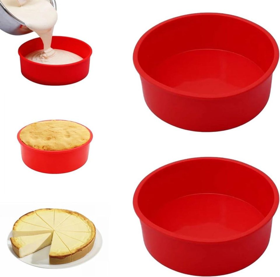 JGS siliconen bakvorm Premium Set van 2 20 cm