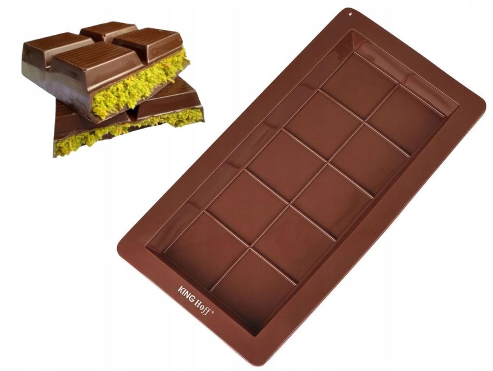 Klausberg chocoladevorm Dubai Chocolate Siliconen 25 x 13,5 cm
