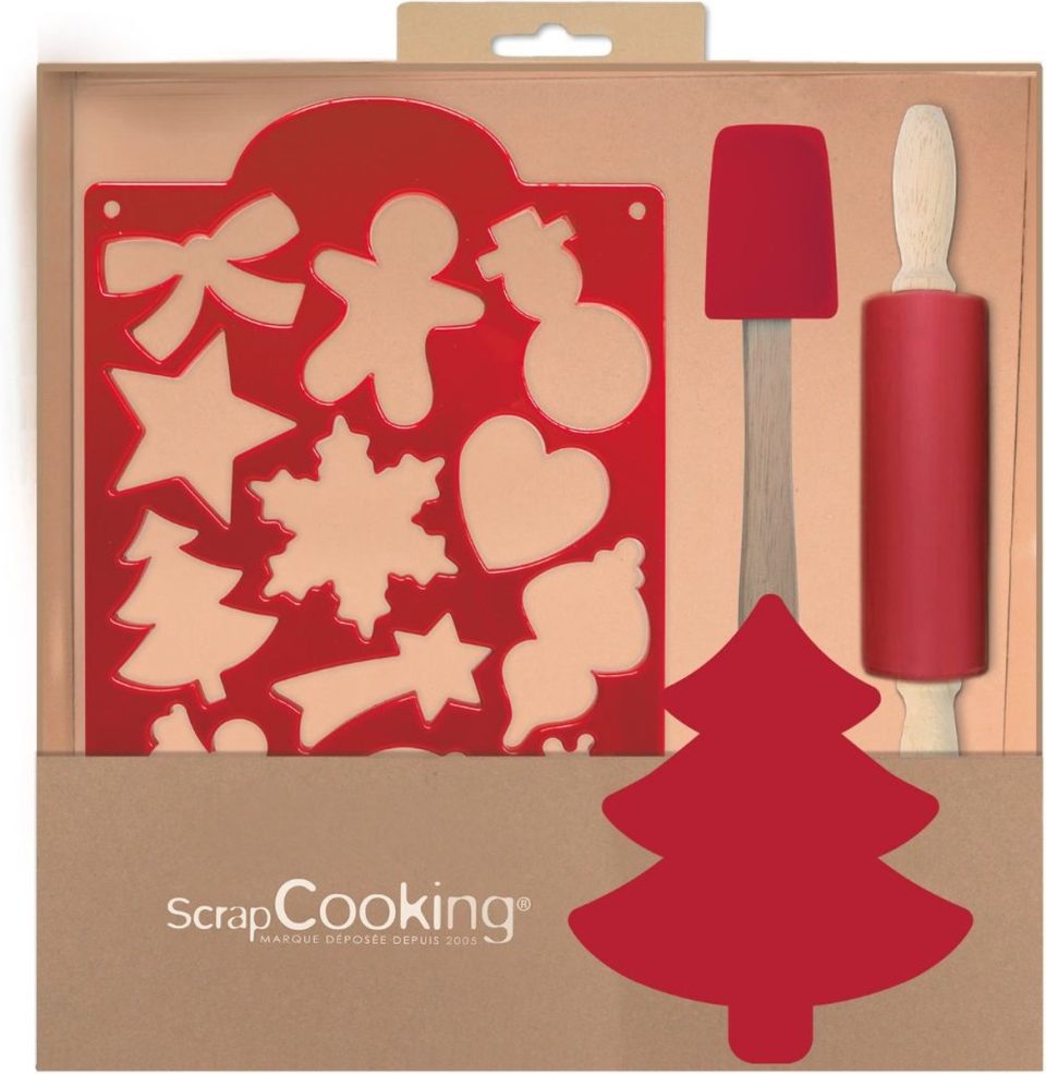 Scrapcooking Bakset Kerst set/3