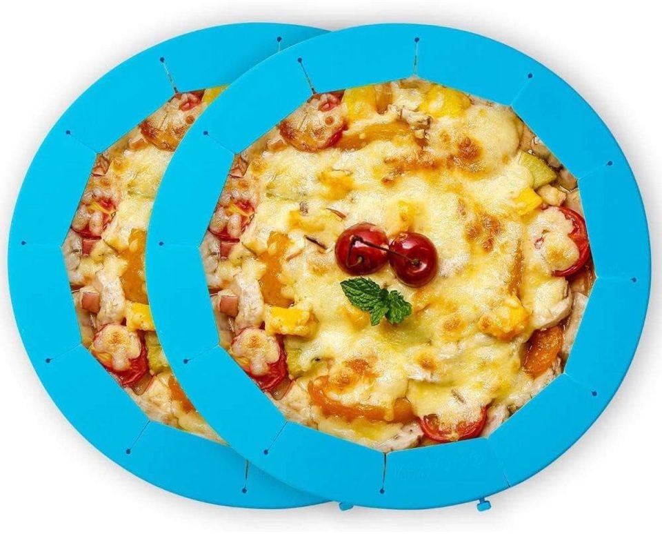 Geen handelsmerk Keukengereedschap Verstelbare siliconen beschermhoes Pizza