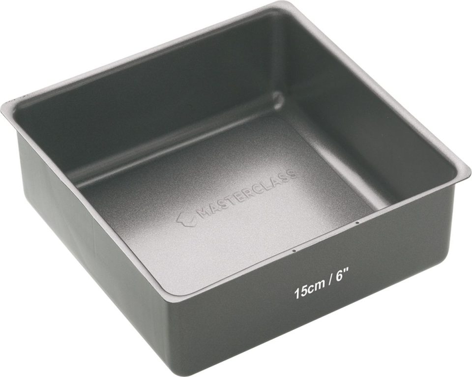 Masterclass cakevorm Diepe Vierkantige Mini 15 cm
