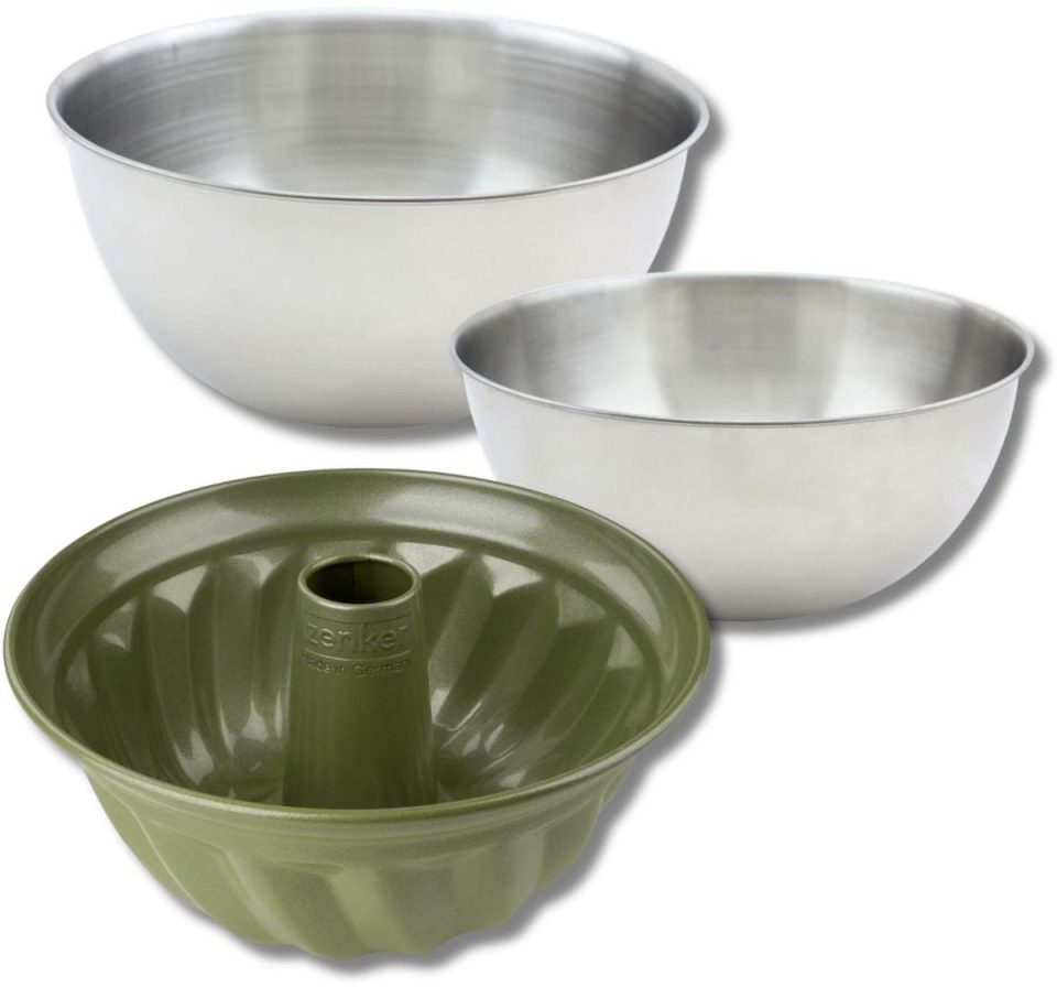 Zenker Bakkersset met kouglofvorm 25 cm