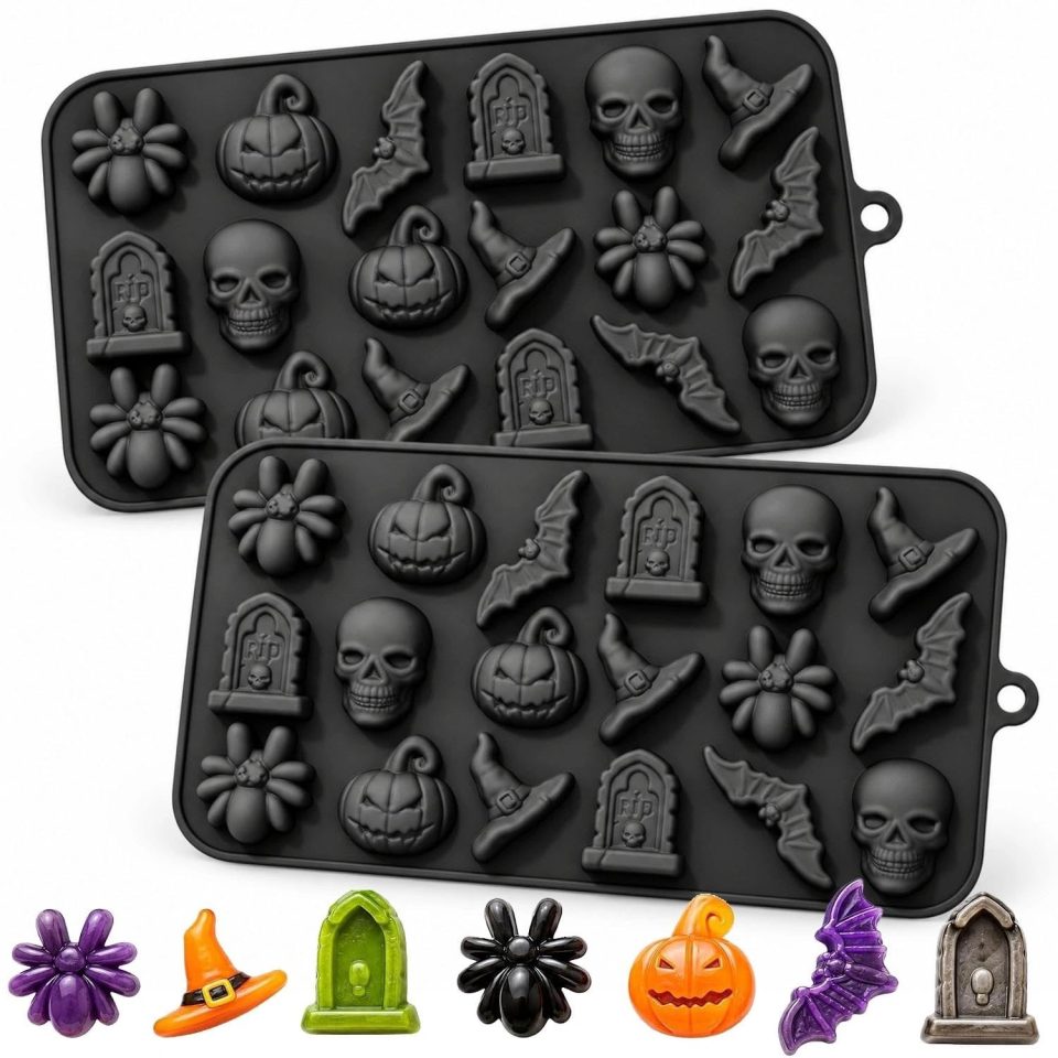 Famanu siliconen mal Halloween 36 holtes
