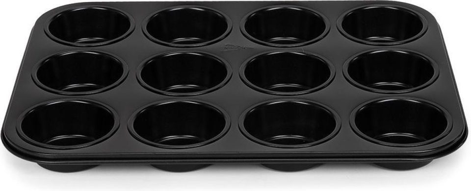 Patisse muffinvorm Staal Zwart 35 cm