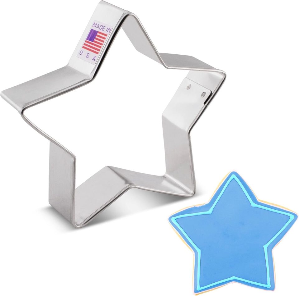 Ann Clark Cookie Cutters Ster Koekjesvorm Metaal 9 cm