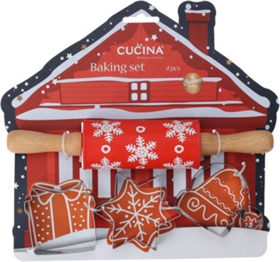 Home & Styling Bakset kids Huisje Rood