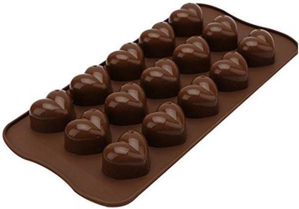Cosy&Trendy siliconen bakvorm hartjes (15 cups)