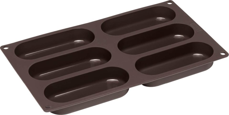 Lurch bakvorm Flexiform voor 6 hotdog broodjes 30 x 17,5 cm