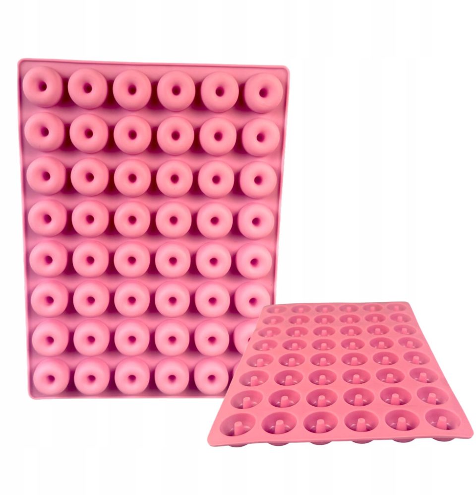 many_brands Siliconen Jelly Vorm met Pipet Mini Donut Vormpjes