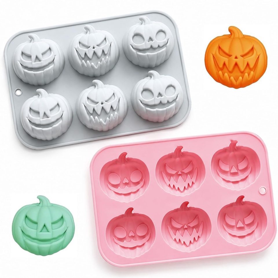 Famanu Siliconen bakvormen voor Halloween pompoenen