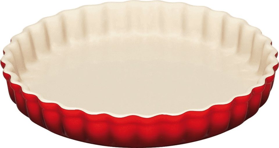Le Creuset taartvorm Heritage Kersenrood ø 28 cm