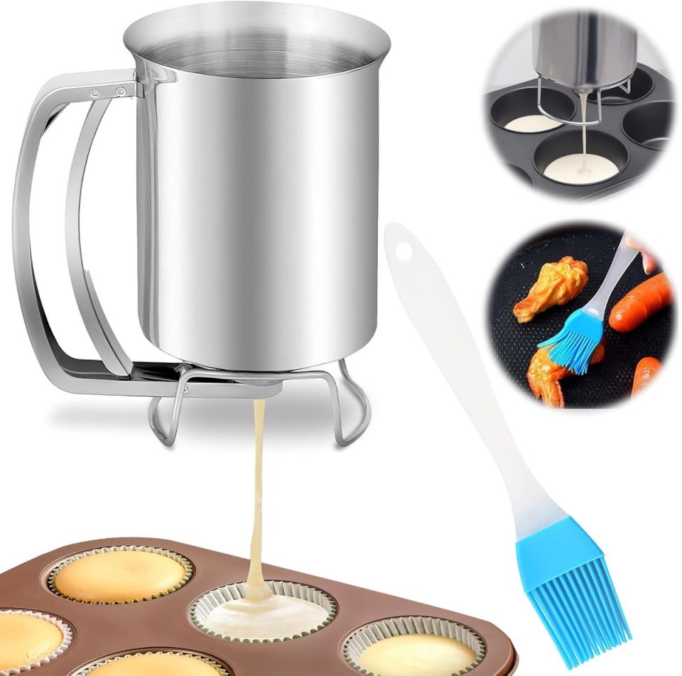 Famanu Deegdispenser RVS 800 ml