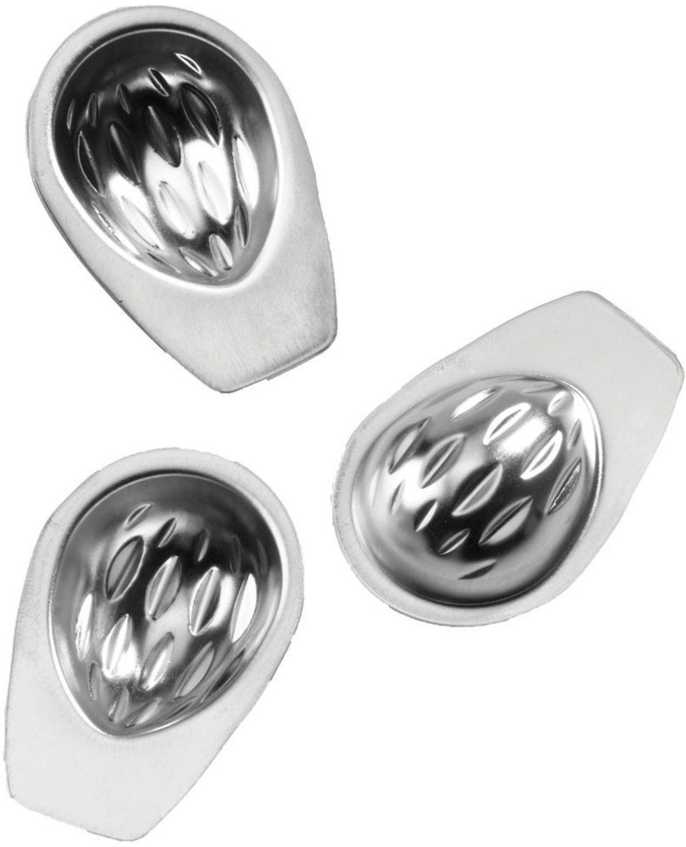 Orion bakvorm Notenvorm Staal Zilver (20 stuks)
