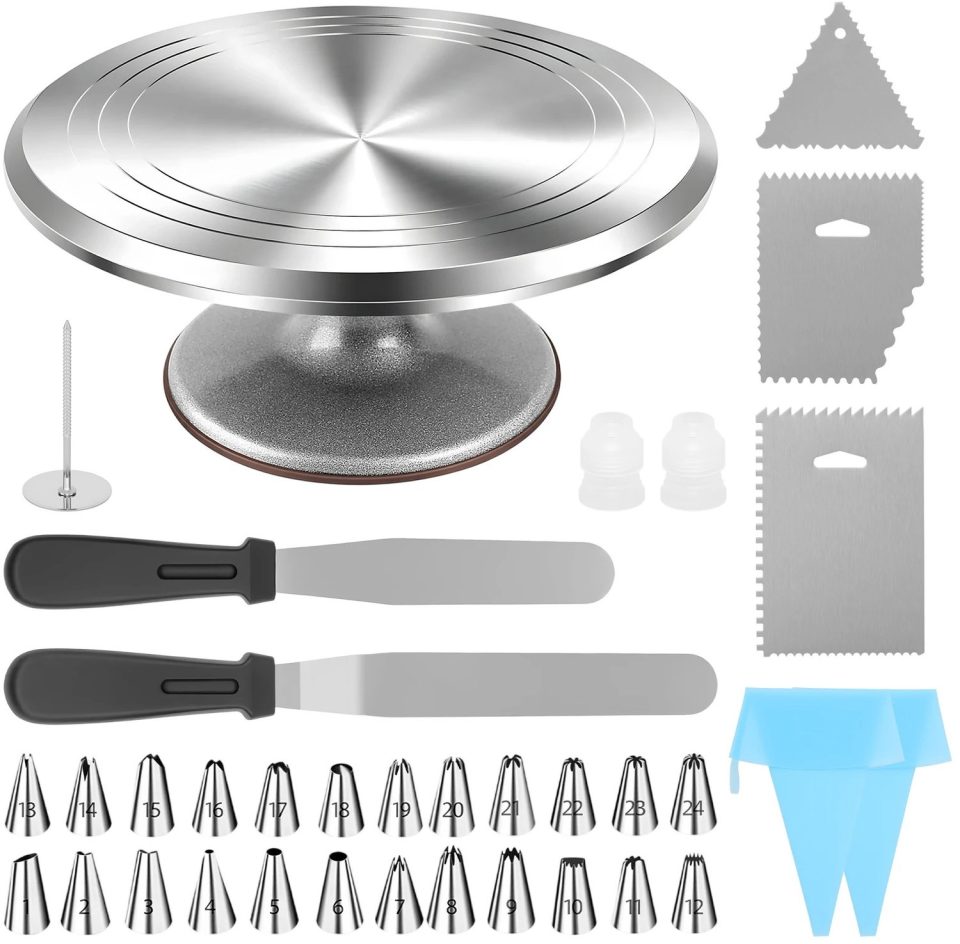 Cherrys Finds 35 delige taartdraaischijfset Taarten Set 30 cm
