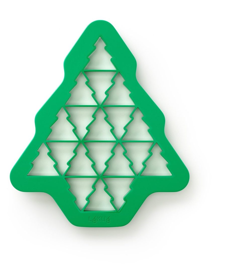 Lékué uitsteekvorm Koekjes Kerstboompjes Green
