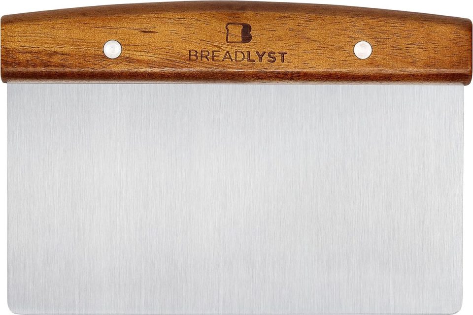 Breadlyst Premium deegkaart deegschraper van roestvrij staal bakken, accessoires, zuurdeeg
