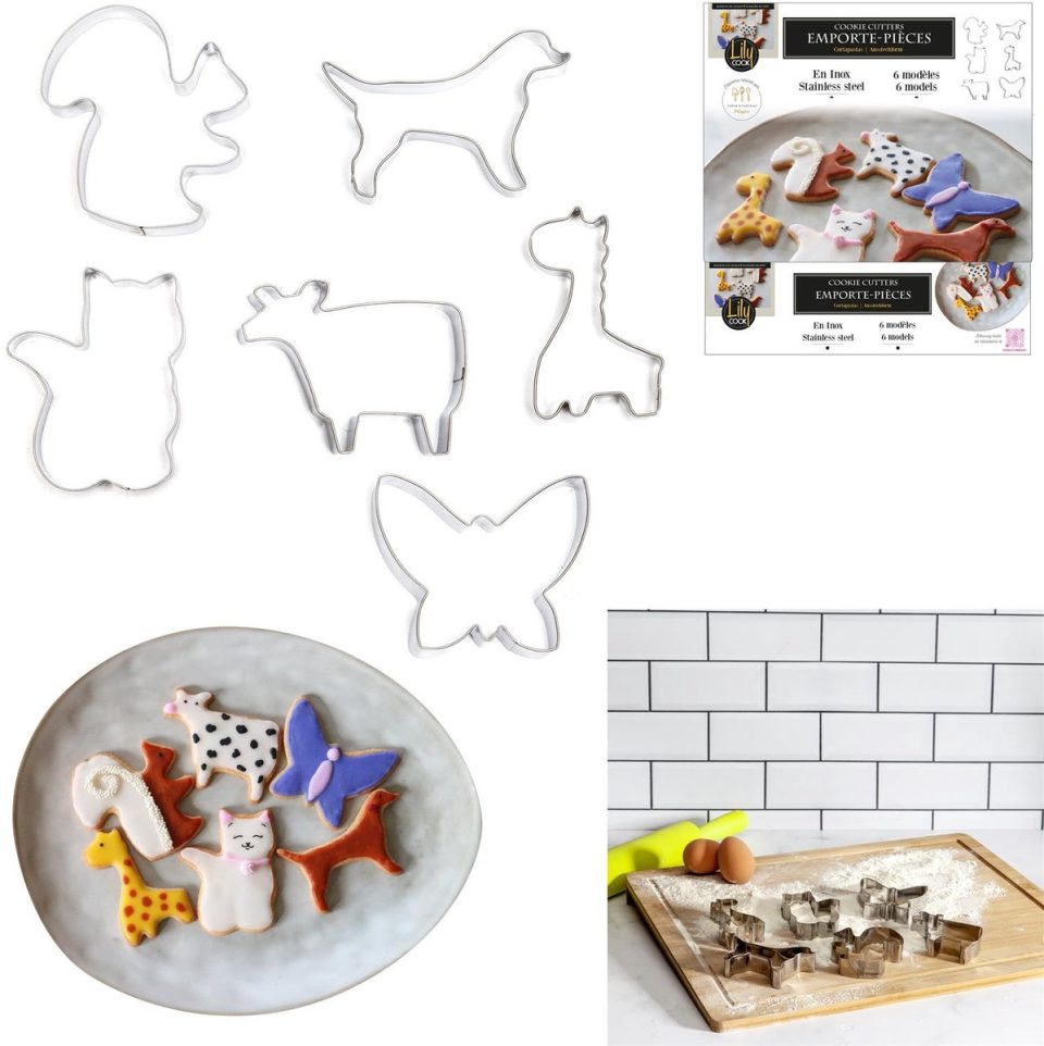 The concept Factory Dieren Koekjesvormen set 6X