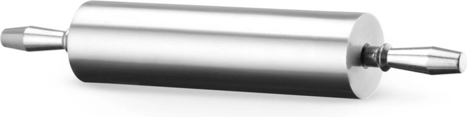 Hendi deegroller Aluminium met kogellagers en handgrepen 90 mm