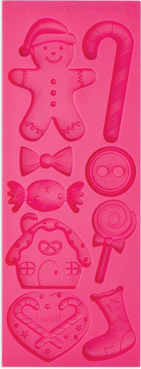 Scrapcooking siliconen mal Suikerpasta Gingerbread Mannetje