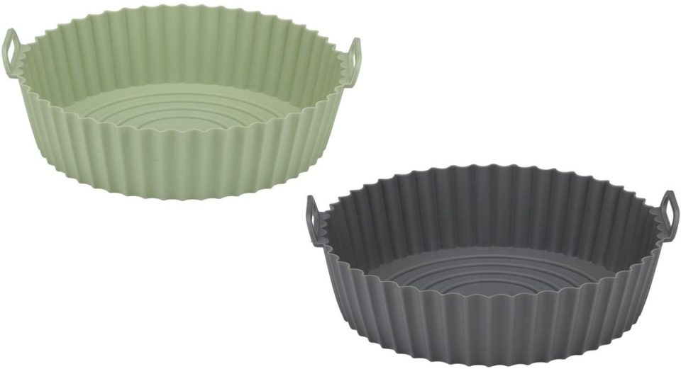 Alpina Airfryer Liner Herbruikbaar Ø23cm Set van 2