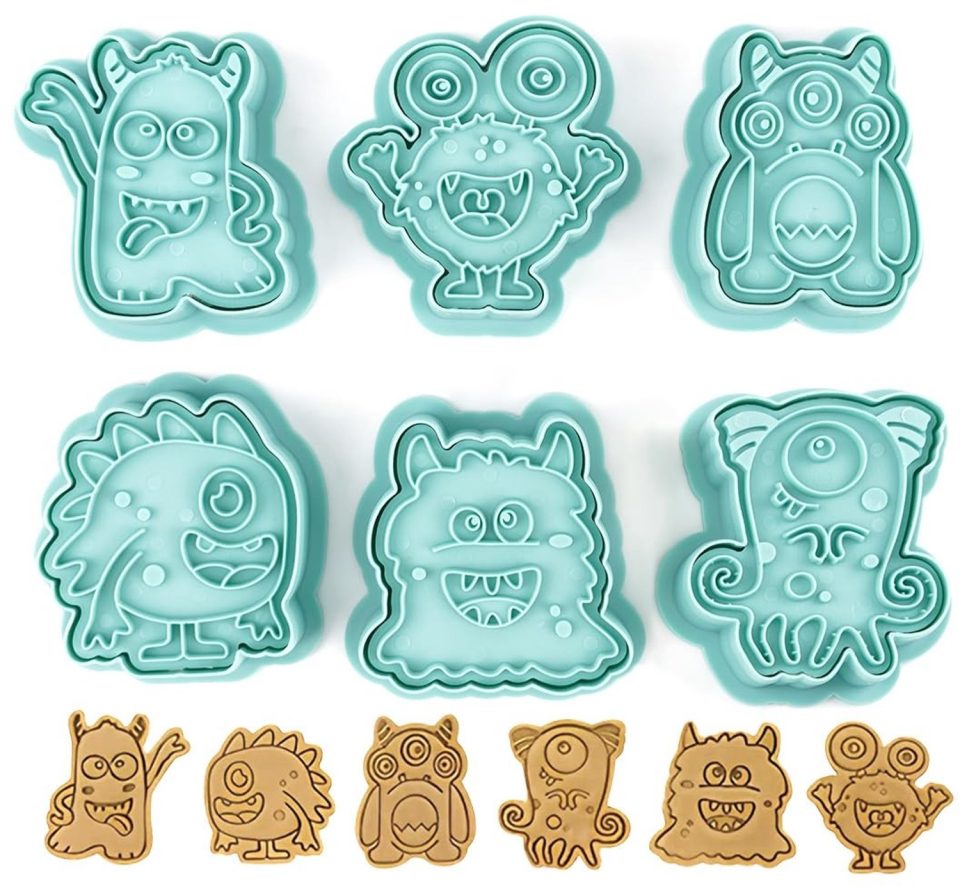 Famanu Kerstkoekjes uitsteekvormen set van 6
