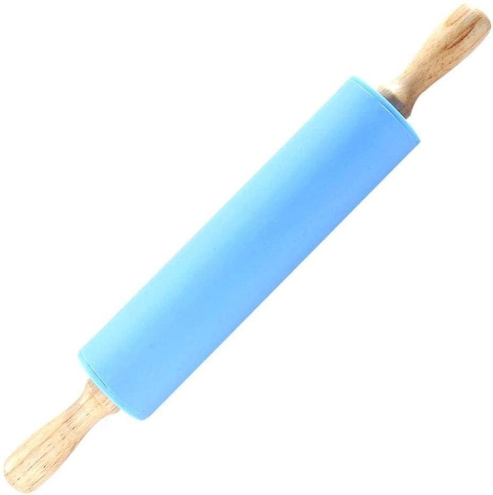 Doodadeals deegroller Antikleef Blauw (1 stuks)