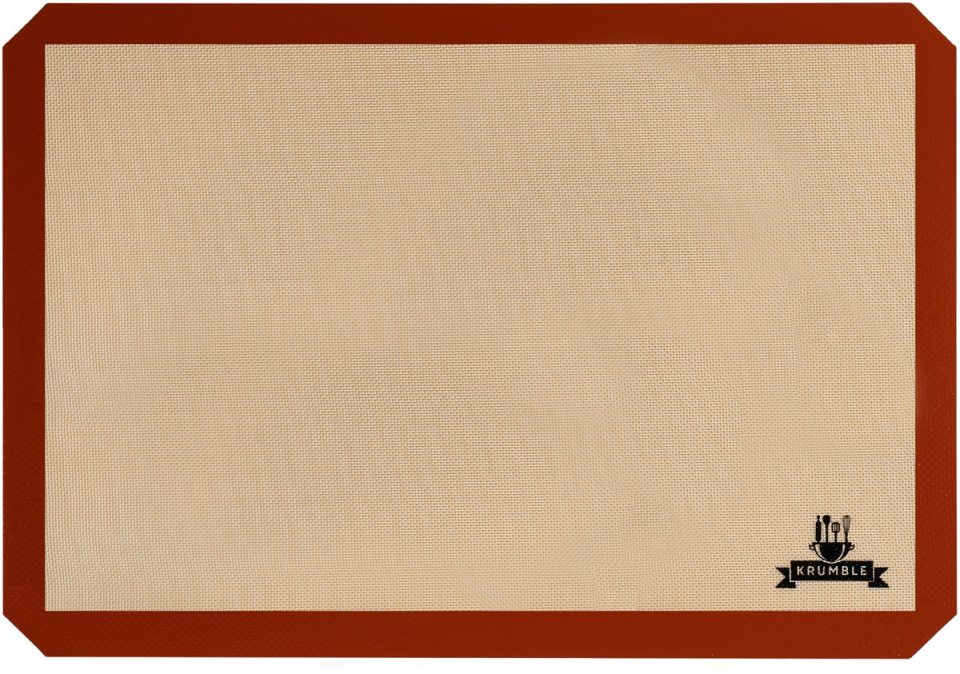 Krumble bakmat XXL Siliconen Extra Groot Bruin 40 x 60 cm