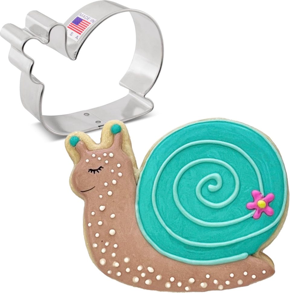 Ann Clark Cookie Cutters Slak Koekjesvorm Roestvrij Staal 8,3 cm